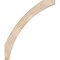 Ekena Millwork 5 1/2"W x 34"D x 40"H Thorton Smooth Knee Brace, Douglas Fir BRC06X34X40THR00SDF - alternate 3